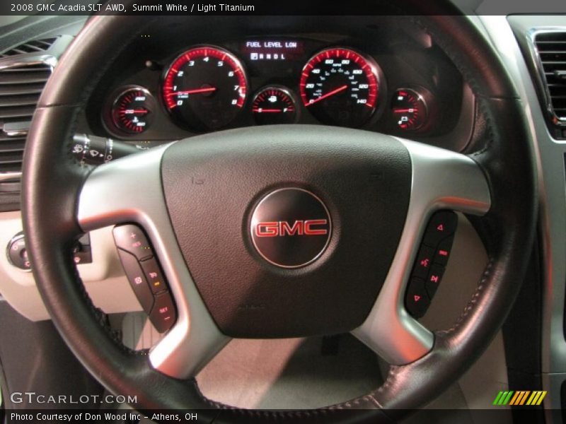 Summit White / Light Titanium 2008 GMC Acadia SLT AWD