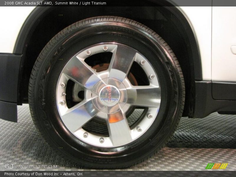 Summit White / Light Titanium 2008 GMC Acadia SLT AWD