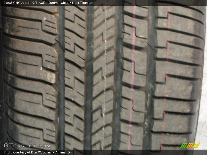 Summit White / Light Titanium 2008 GMC Acadia SLT AWD