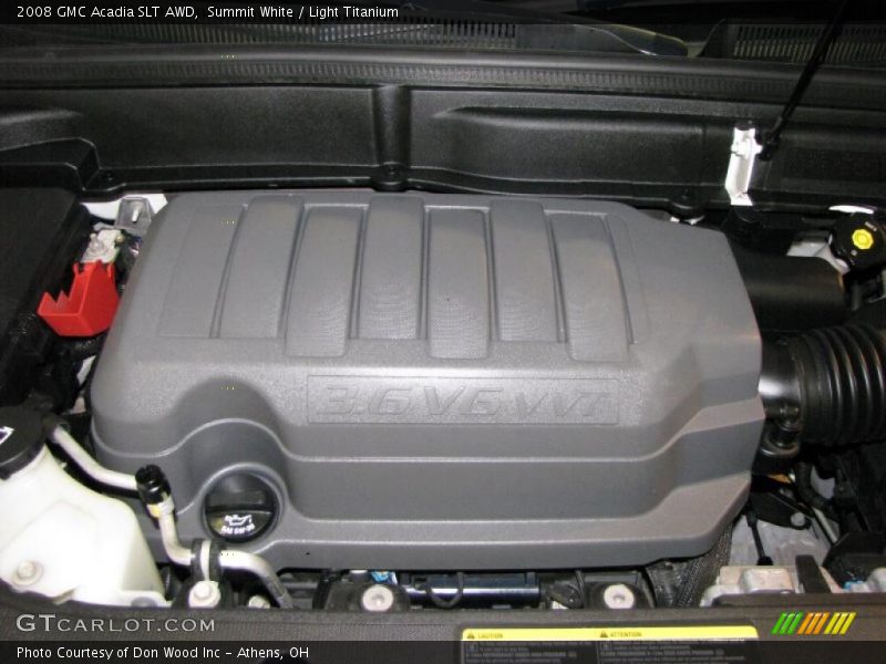 Summit White / Light Titanium 2008 GMC Acadia SLT AWD