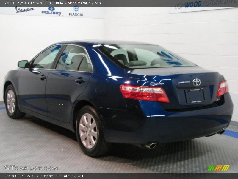 Blue Ribbon Metallic / Ash 2008 Toyota Camry XLE V6