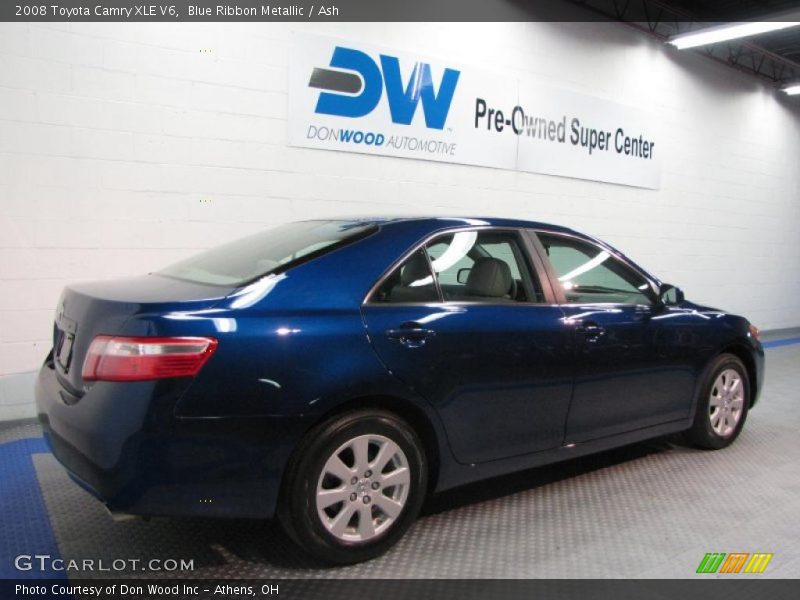 Blue Ribbon Metallic / Ash 2008 Toyota Camry XLE V6