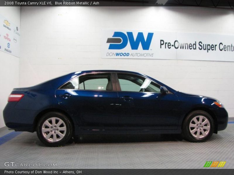 Blue Ribbon Metallic / Ash 2008 Toyota Camry XLE V6