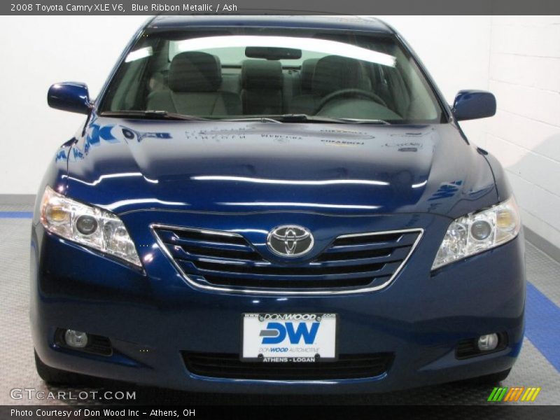 Blue Ribbon Metallic / Ash 2008 Toyota Camry XLE V6
