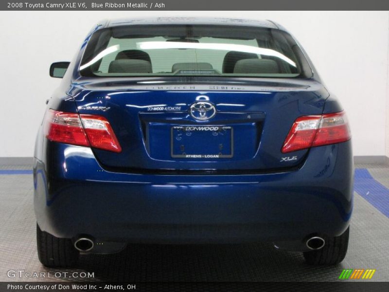 Blue Ribbon Metallic / Ash 2008 Toyota Camry XLE V6