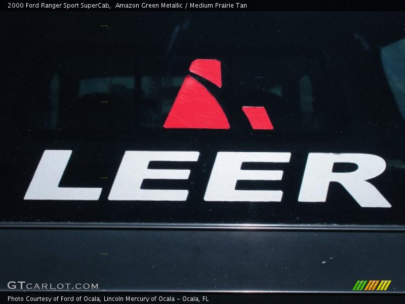 Amazon Green Metallic / Medium Prairie Tan 2000 Ford Ranger Sport SuperCab