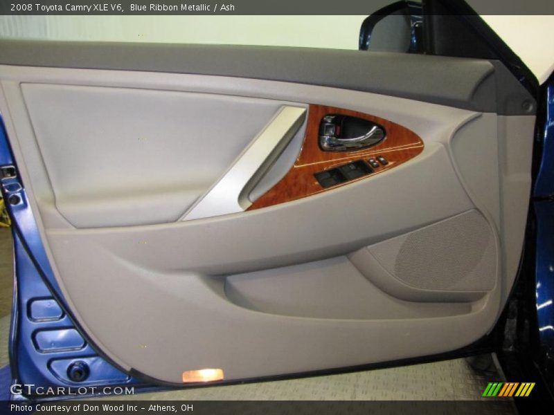 Blue Ribbon Metallic / Ash 2008 Toyota Camry XLE V6