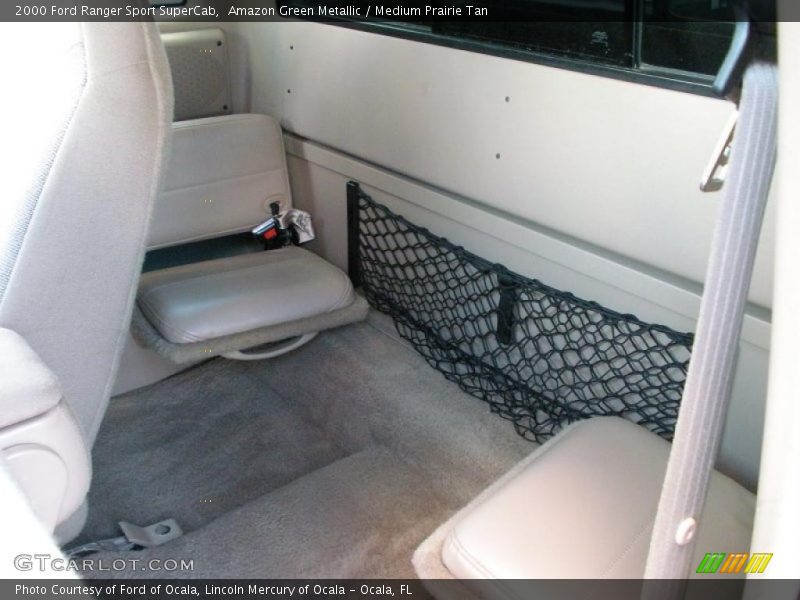 Amazon Green Metallic / Medium Prairie Tan 2000 Ford Ranger Sport SuperCab