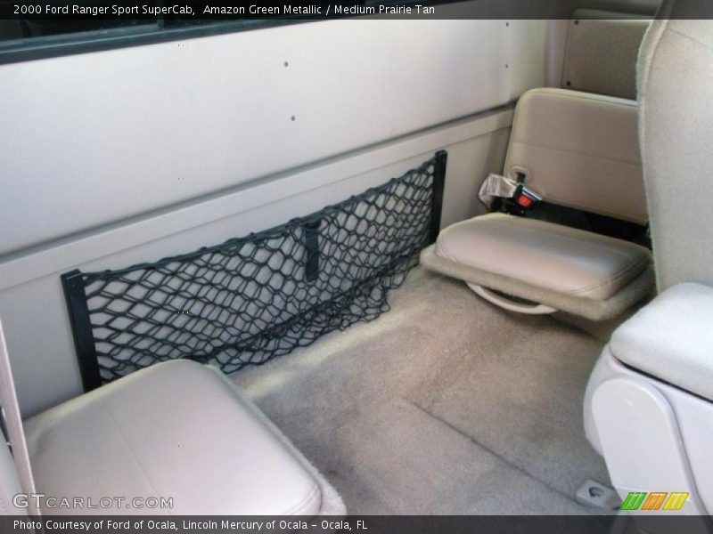 Amazon Green Metallic / Medium Prairie Tan 2000 Ford Ranger Sport SuperCab