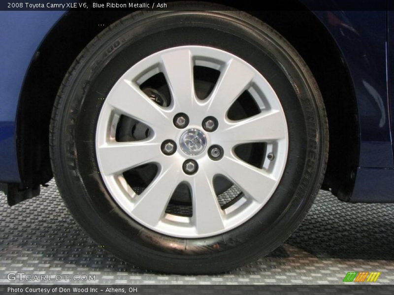 Blue Ribbon Metallic / Ash 2008 Toyota Camry XLE V6