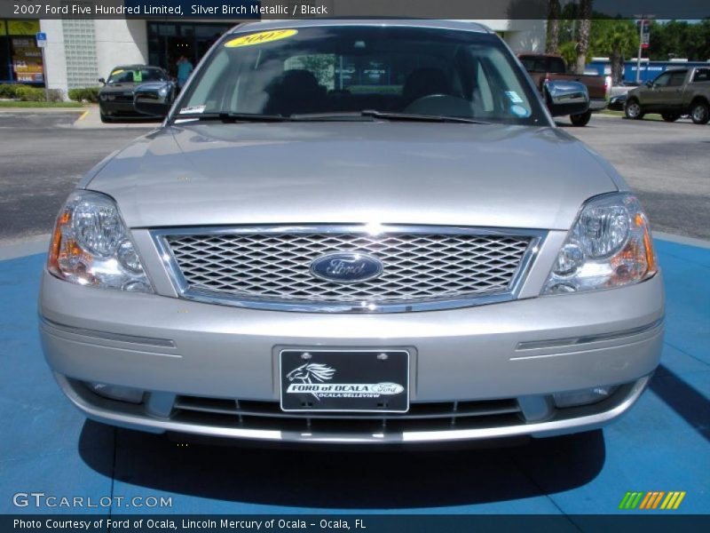 Silver Birch Metallic / Black 2007 Ford Five Hundred Limited