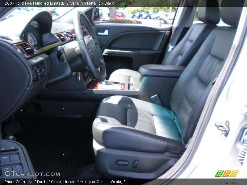 Silver Birch Metallic / Black 2007 Ford Five Hundred Limited