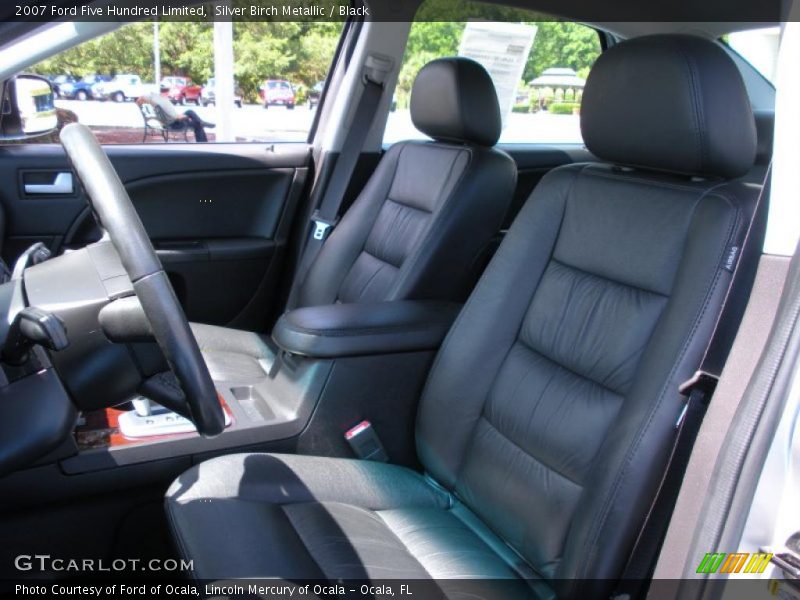 Silver Birch Metallic / Black 2007 Ford Five Hundred Limited