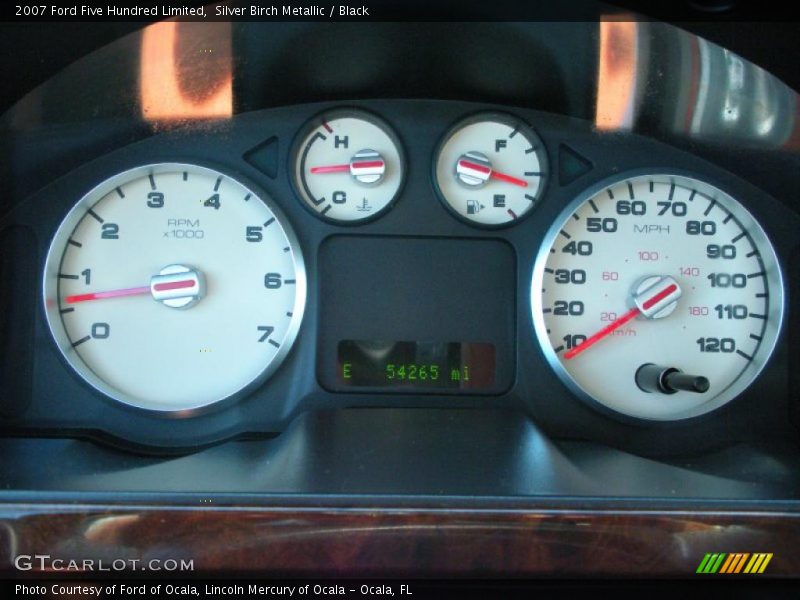 Silver Birch Metallic / Black 2007 Ford Five Hundred Limited