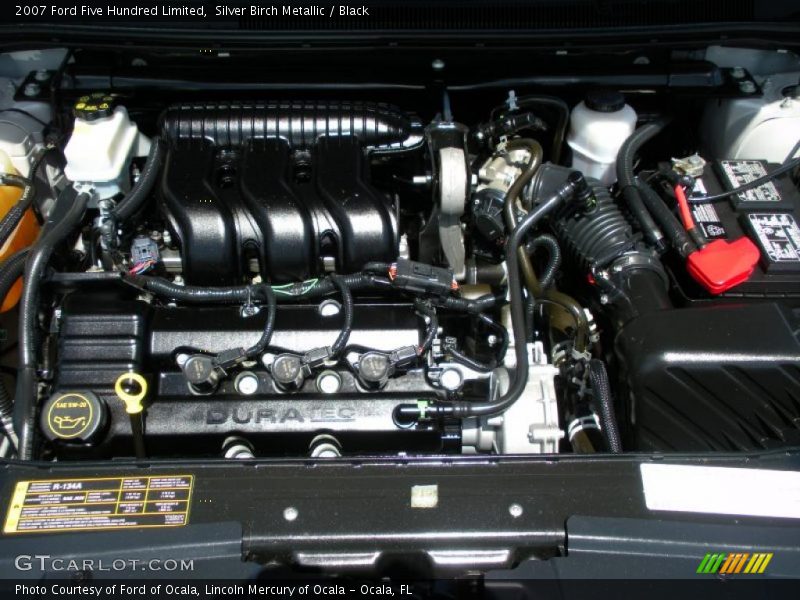 Silver Birch Metallic / Black 2007 Ford Five Hundred Limited