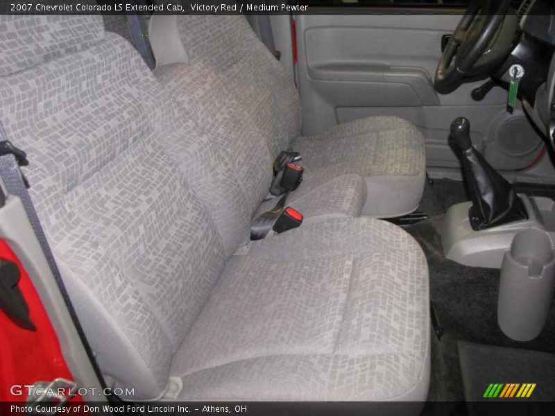 Victory Red / Medium Pewter 2007 Chevrolet Colorado LS Extended Cab