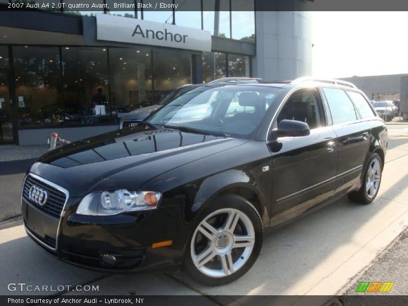 Brilliant Black / Ebony 2007 Audi A4 2.0T quattro Avant