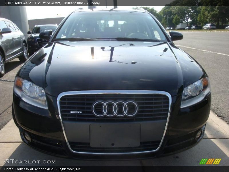 Brilliant Black / Ebony 2007 Audi A4 2.0T quattro Avant