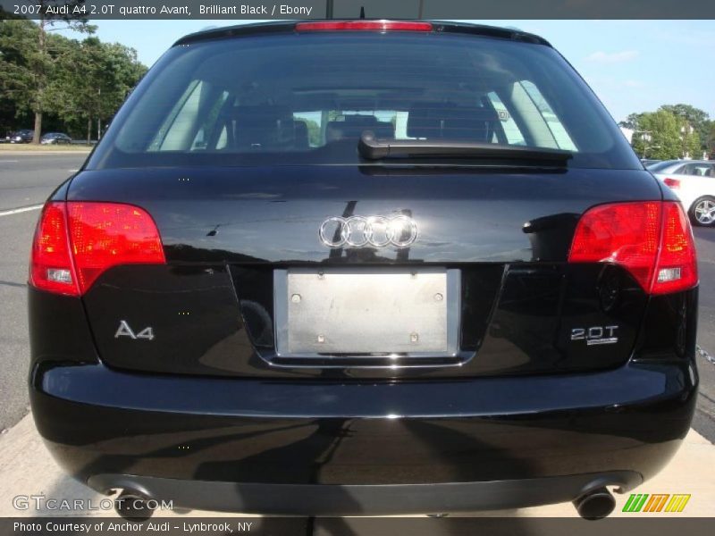 Brilliant Black / Ebony 2007 Audi A4 2.0T quattro Avant