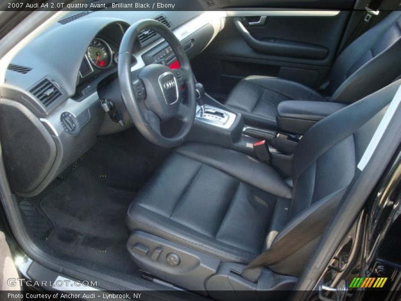 Brilliant Black / Ebony 2007 Audi A4 2.0T quattro Avant