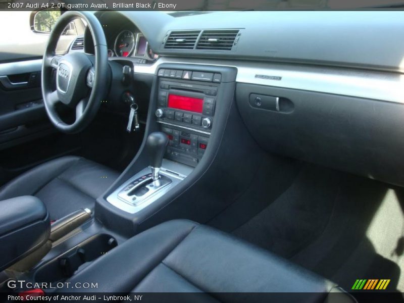 Brilliant Black / Ebony 2007 Audi A4 2.0T quattro Avant
