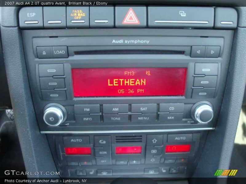 Brilliant Black / Ebony 2007 Audi A4 2.0T quattro Avant