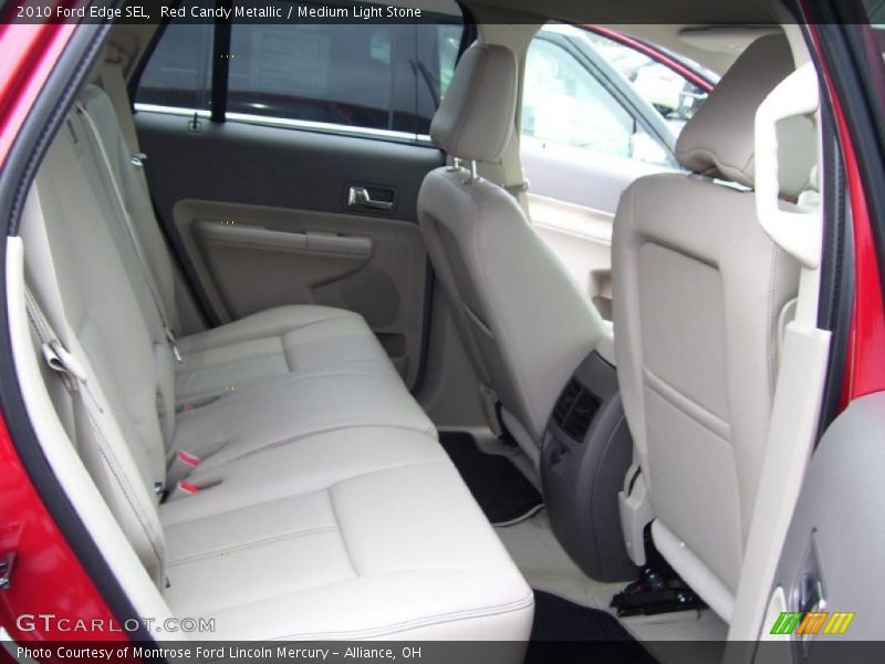Red Candy Metallic / Medium Light Stone 2010 Ford Edge SEL