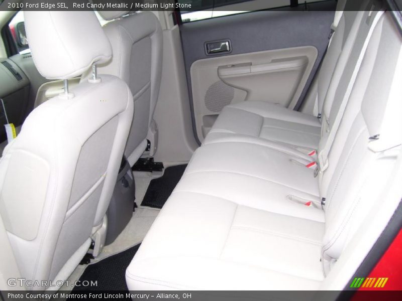 Red Candy Metallic / Medium Light Stone 2010 Ford Edge SEL