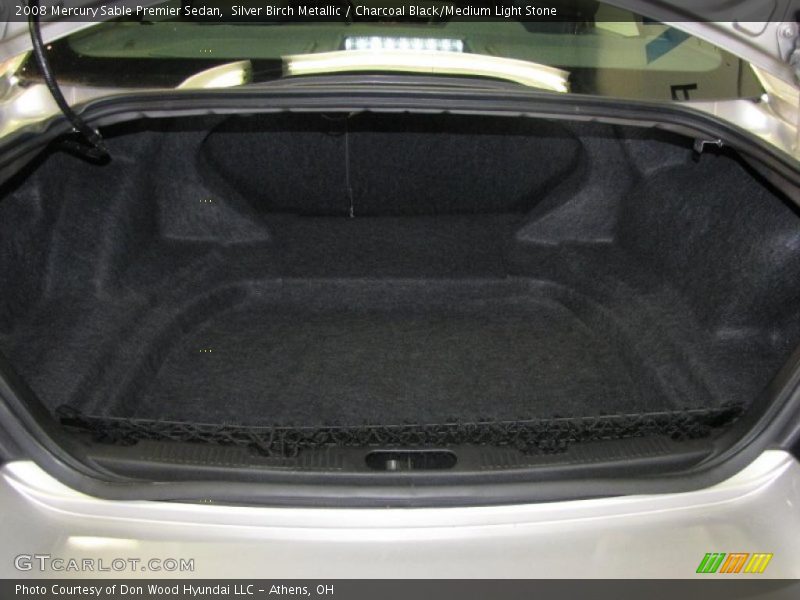 Silver Birch Metallic / Charcoal Black/Medium Light Stone 2008 Mercury Sable Premier Sedan