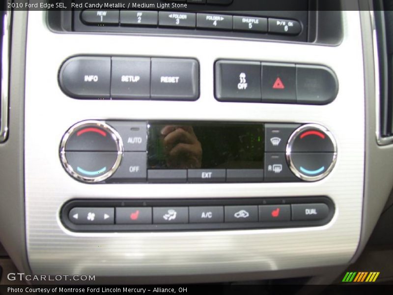 Red Candy Metallic / Medium Light Stone 2010 Ford Edge SEL