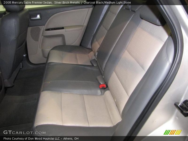 Silver Birch Metallic / Charcoal Black/Medium Light Stone 2008 Mercury Sable Premier Sedan