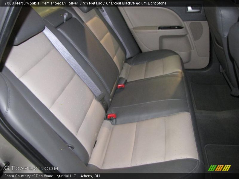 Silver Birch Metallic / Charcoal Black/Medium Light Stone 2008 Mercury Sable Premier Sedan