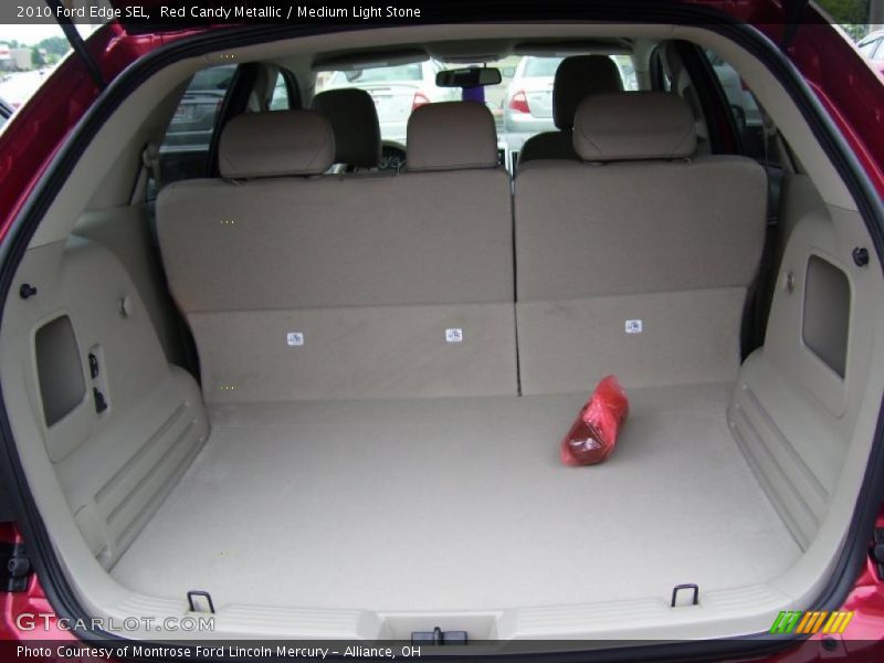 Red Candy Metallic / Medium Light Stone 2010 Ford Edge SEL