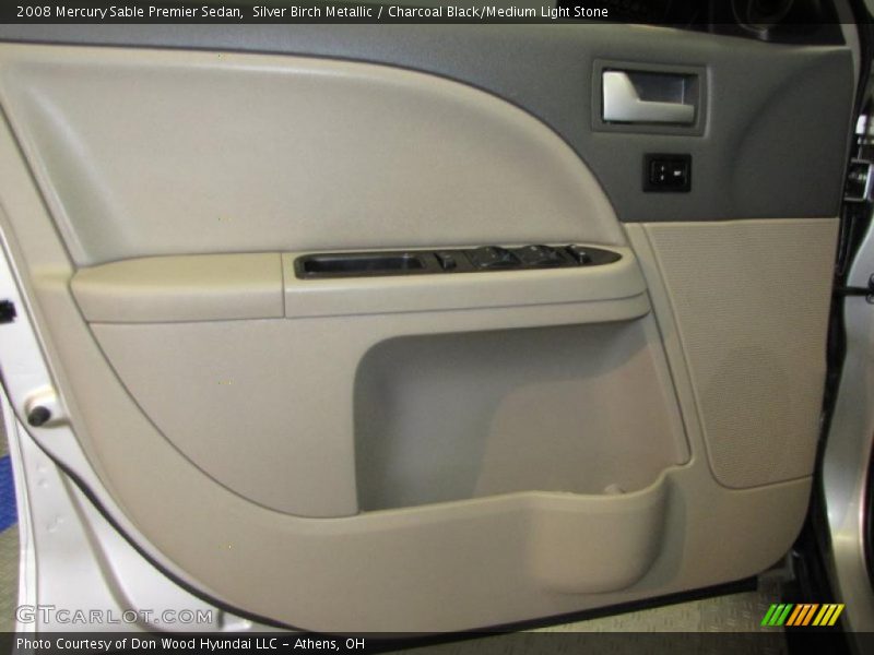 Silver Birch Metallic / Charcoal Black/Medium Light Stone 2008 Mercury Sable Premier Sedan