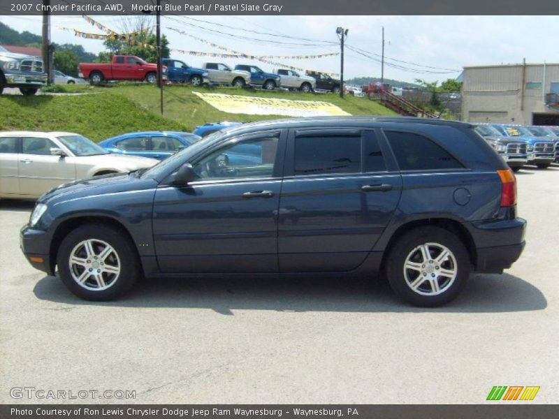 Modern Blue Pearl / Pastel Slate Gray 2007 Chrysler Pacifica AWD
