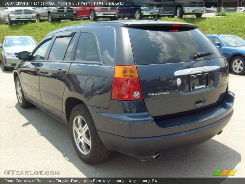 Modern Blue Pearl / Pastel Slate Gray 2007 Chrysler Pacifica AWD