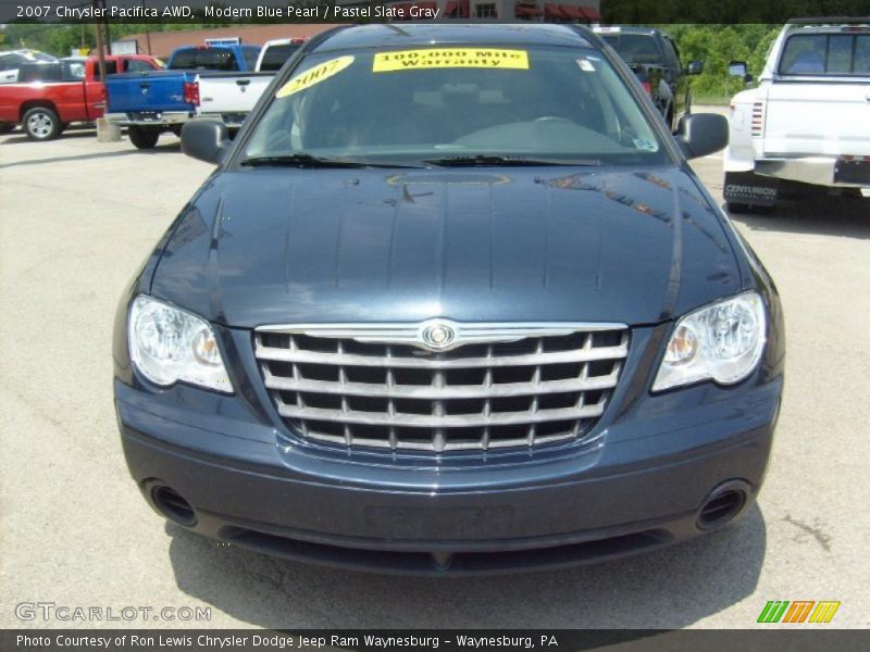 Modern Blue Pearl / Pastel Slate Gray 2007 Chrysler Pacifica AWD