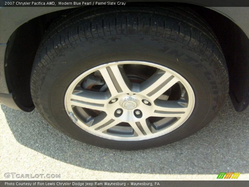 Modern Blue Pearl / Pastel Slate Gray 2007 Chrysler Pacifica AWD