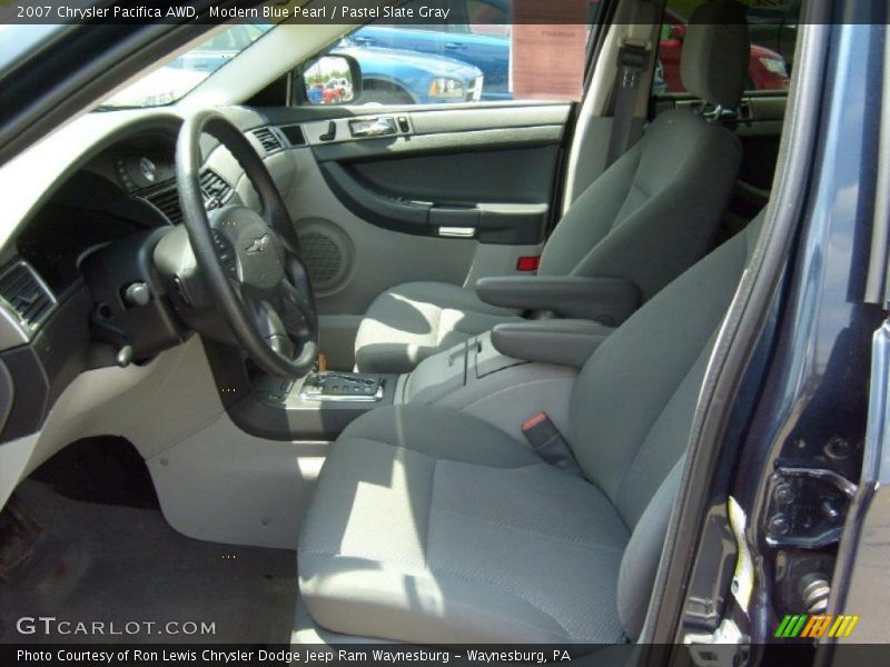 Modern Blue Pearl / Pastel Slate Gray 2007 Chrysler Pacifica AWD