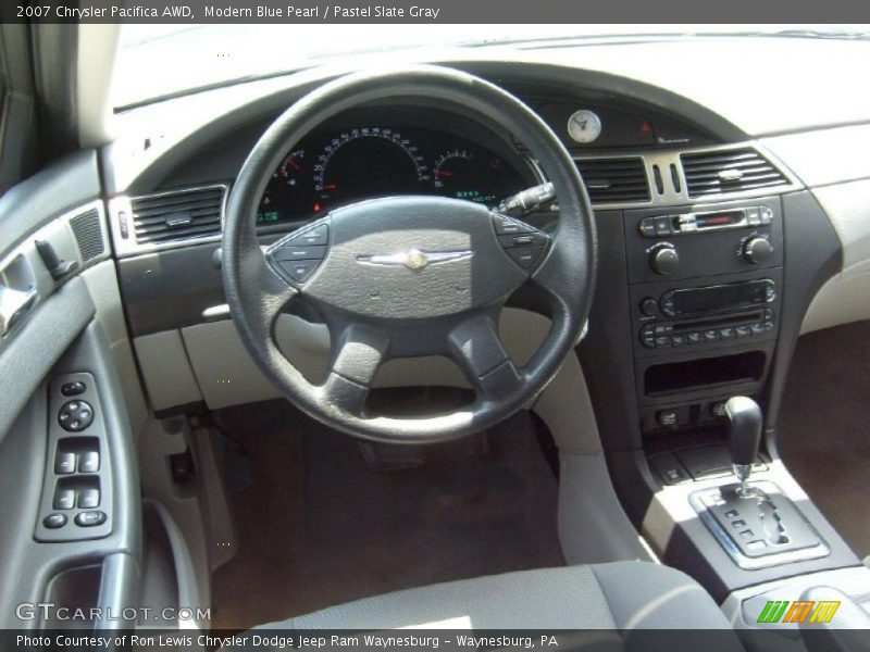 Modern Blue Pearl / Pastel Slate Gray 2007 Chrysler Pacifica AWD