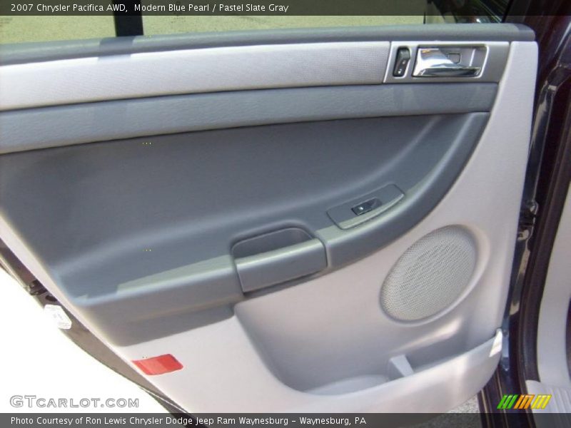 Modern Blue Pearl / Pastel Slate Gray 2007 Chrysler Pacifica AWD