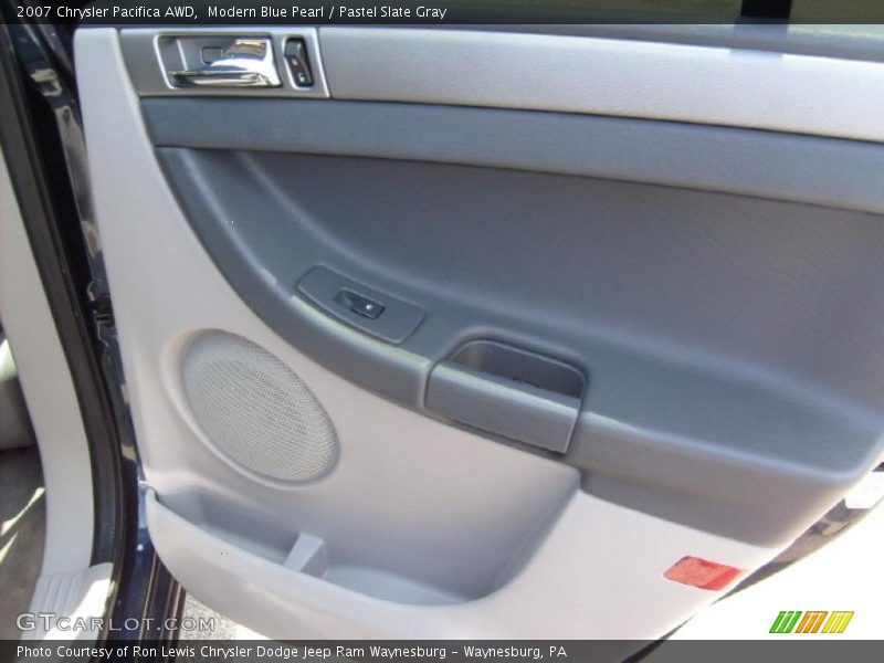 Modern Blue Pearl / Pastel Slate Gray 2007 Chrysler Pacifica AWD