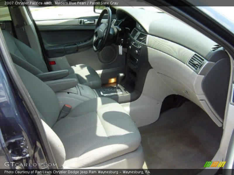 Modern Blue Pearl / Pastel Slate Gray 2007 Chrysler Pacifica AWD