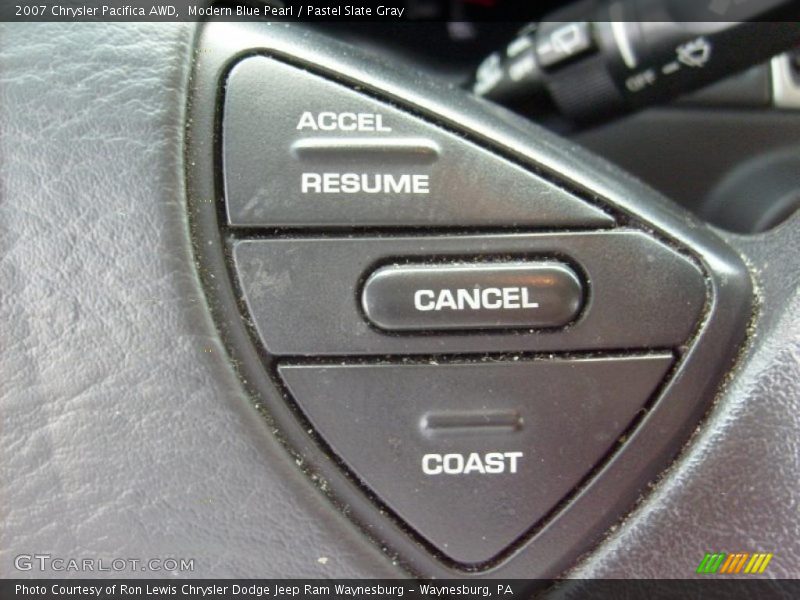 Modern Blue Pearl / Pastel Slate Gray 2007 Chrysler Pacifica AWD