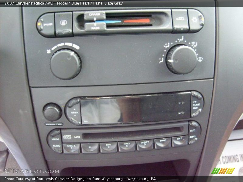 Modern Blue Pearl / Pastel Slate Gray 2007 Chrysler Pacifica AWD