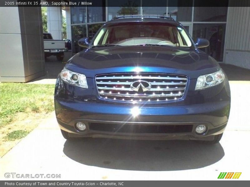 Sapphire Blue / Willow 2005 Infiniti FX 35 AWD