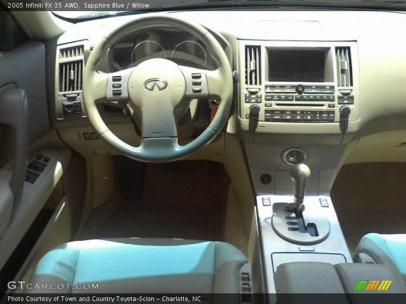 Sapphire Blue / Willow 2005 Infiniti FX 35 AWD