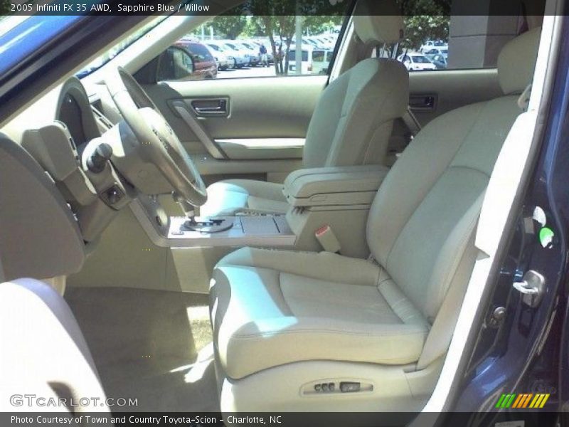 Sapphire Blue / Willow 2005 Infiniti FX 35 AWD