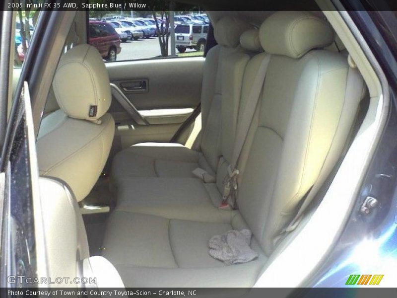 Sapphire Blue / Willow 2005 Infiniti FX 35 AWD