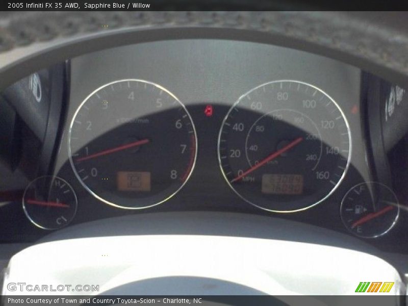 Sapphire Blue / Willow 2005 Infiniti FX 35 AWD